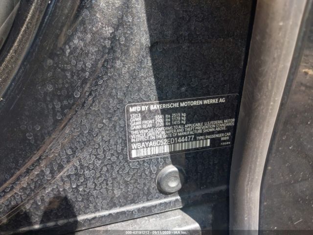 2014 BMW 740I WBAYA6C52ED144477 Photo 8