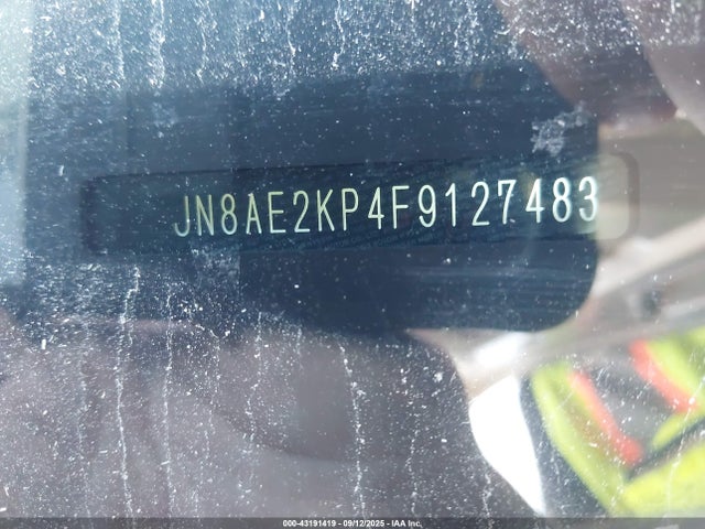 Nissan 2015 2015 JN8AE2KP4F9127483 Image 9