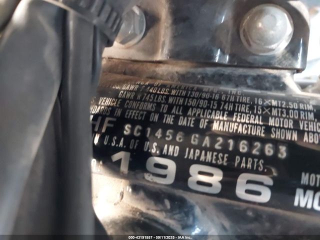 1986 HONDA GL1200 1HFSC1456GA216263 Photo 9