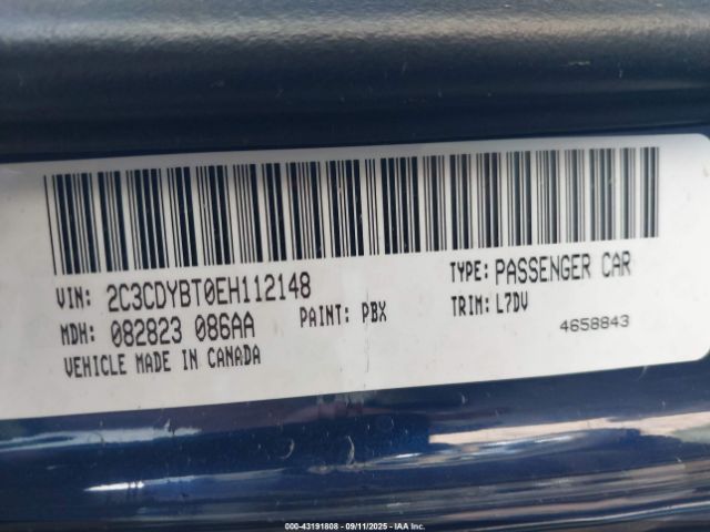 2014 DODGE CHALLENGER 2C3CDYBT0EH112148 Photo 8