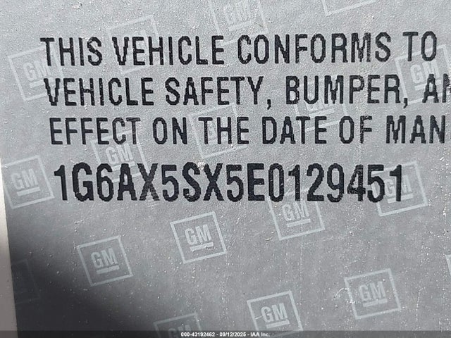 2014 CADILLAC CTS 1G6AX5SX5E0129451 Photo 8