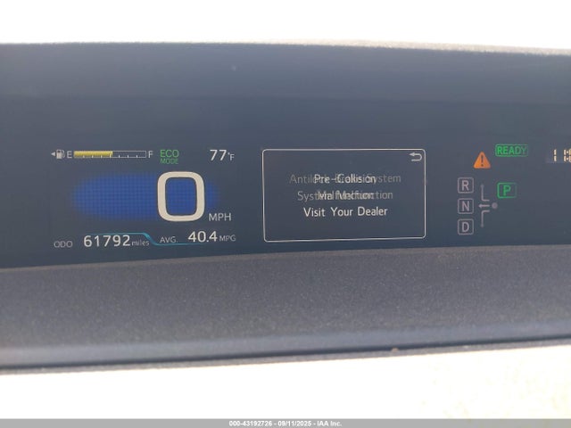 JTDKARFU0G3506957 Toyota 2zr-fxe,1nm