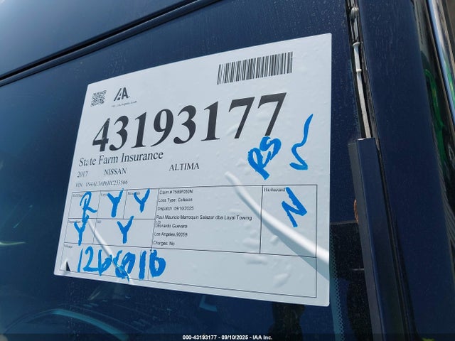 1N4AL3AP6HC233566 Nissan 2017