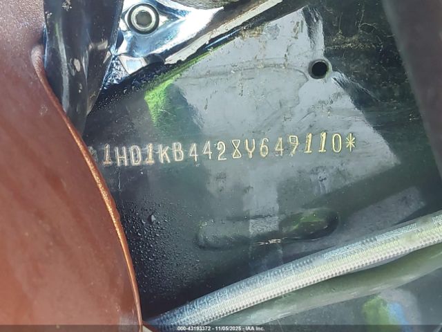 2008 HARLEY-DAVIDSON FLHX 1HD1KB4428Y649110 Photo 9