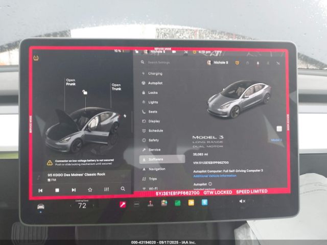2023 TESLA MODEL 3 5YJ3E1EB1PF662700 Photo 6