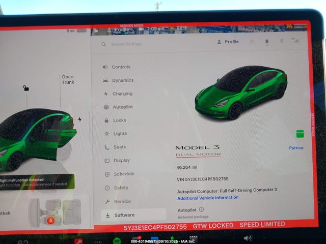 2023 TESLA MODEL 3 5YJ3E1EC4PF502755 Photo 6