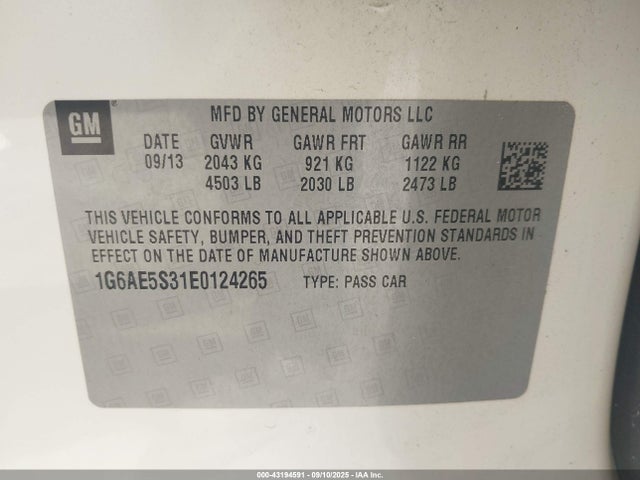 2014 CADILLAC ATS 1G6AE5S31E0124265 Photo 8