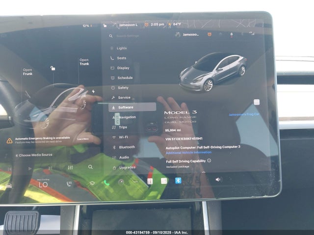 2019 TESLA MODEL 3 5YJ3E1EB8KF451941 Photo 6