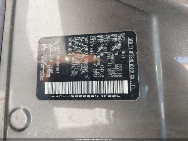 2022 NISSAN ARMADA JN8AY2BB8N9811074 Photo 8