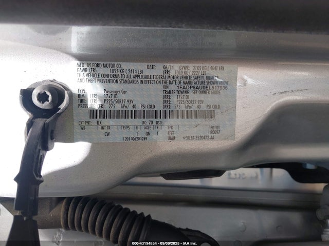 1FADP5AU0EL517936 Ford atk ivct hev