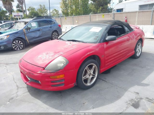 2002 MITSUBISHI ECLIPSE SPYDER 4A3AE85H12E092371 Photo 1