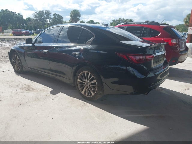 2019 Infiniti Q50 3.0t Luxe მანქანა იყიდება აუქციონზე, vin: JN1EV7AP3KM514385, აუქციონის ნომერი: 43195693