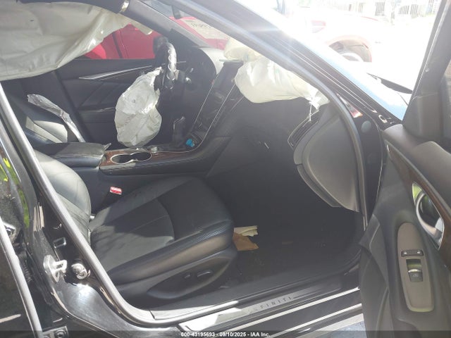 2019 Infiniti Q50 3.0t Luxe მანქანა იყიდება აუქციონზე, vin: JN1EV7AP3KM514385, აუქციონის ნომერი: 43195693
