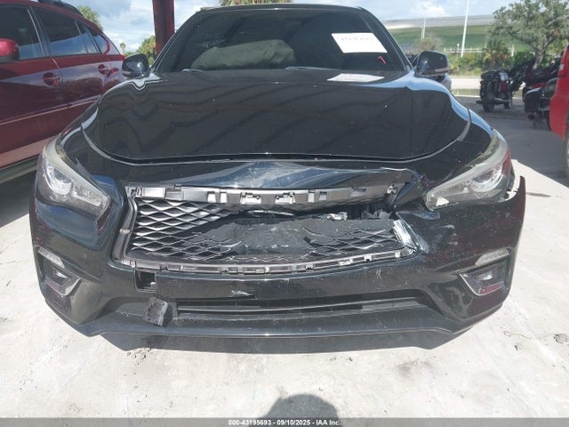 2019 Infiniti Q50 3.0t Luxe მანქანა იყიდება აუქციონზე, vin: JN1EV7AP3KM514385, აუქციონის ნომერი: 43195693