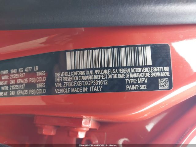 2016 FIAT 500X ZFBCFXBTXGP391612 Photo 8