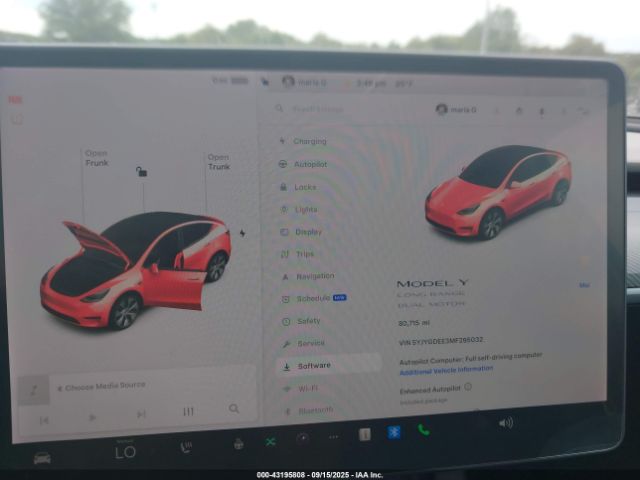 2021 TESLA MODEL Y 5YJYGDEE3MF295032 Photo 6