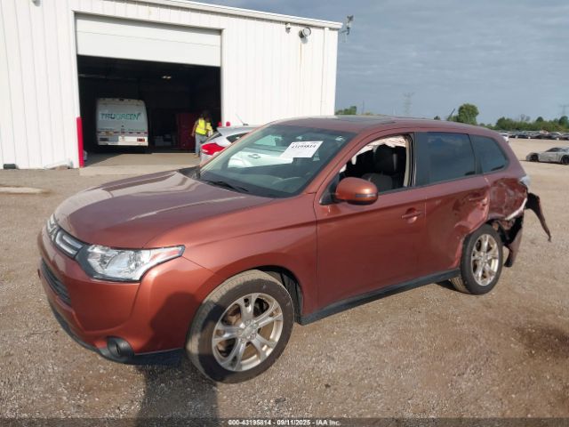 2014 MITSUBISHI OUTLANDER JA4AD3A35EZ016663 Photo 1