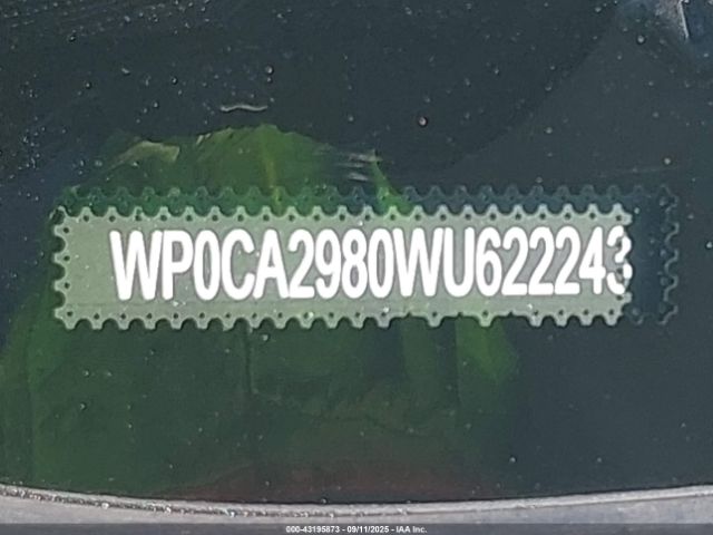 1998 PORSCHE BOXSTER WP0CA2980WU622243 Photo 8