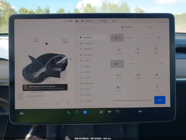 7SAYGDEE2PF752100 Tesla Model Y
