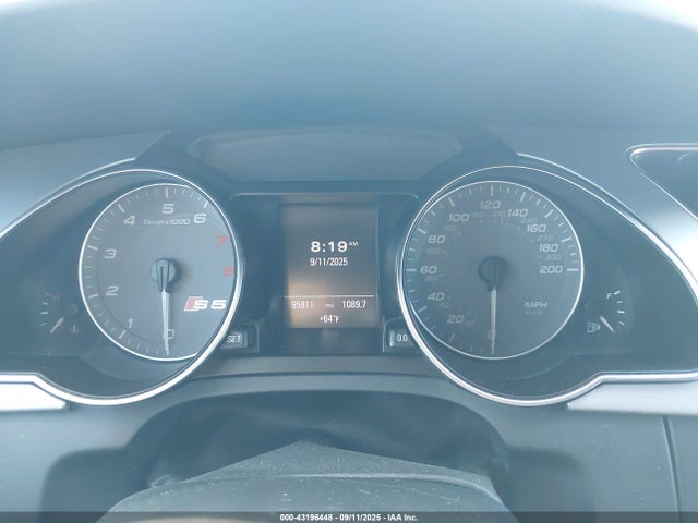 2011 AUDI S5 WAUCGAFH2BN018479 Photo 6