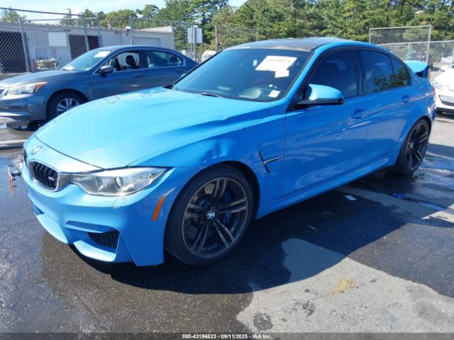 2015 BMW M3 WBS3C9C54FP805282 Photo 1