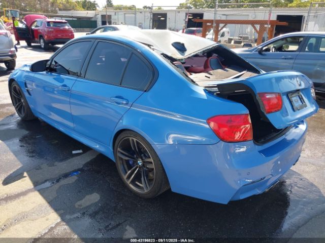 2015 BMW M3 WBS3C9C54FP805282 Photo 2