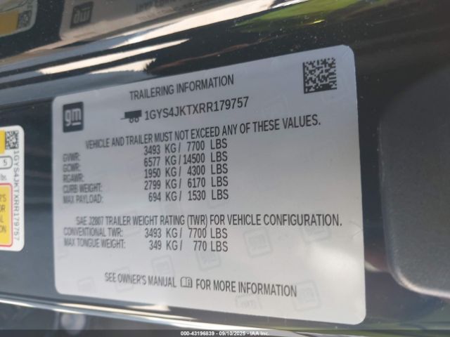 2024 CADILLAC ESCALADE ESV 1GYS4JKTXRR179757 Photo 8