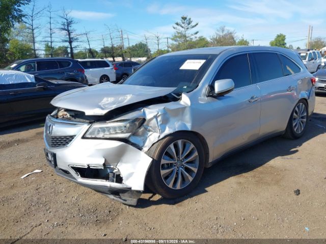 2014 ACURA MDX 5FRYD4H46EB039804 Photo 1