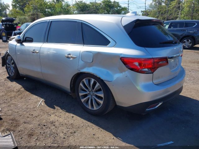 2014 ACURA MDX 5FRYD4H46EB039804 Photo 2