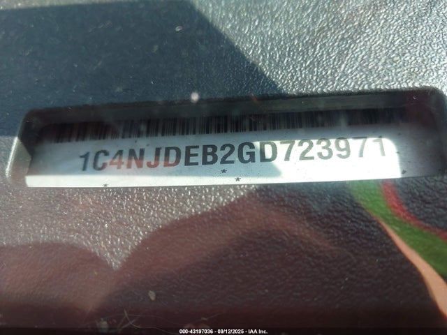 Jeep Compass High Altitude Edition 2016 1C4NJDEB2GD723971 Image 9