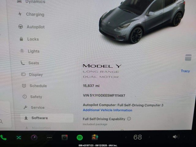 5YJYGDEE5MF111497 Tesla 2021