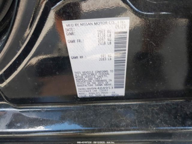 2023 NISSAN ALTIMA 1N4BL4BV0PN404953 Photo 8