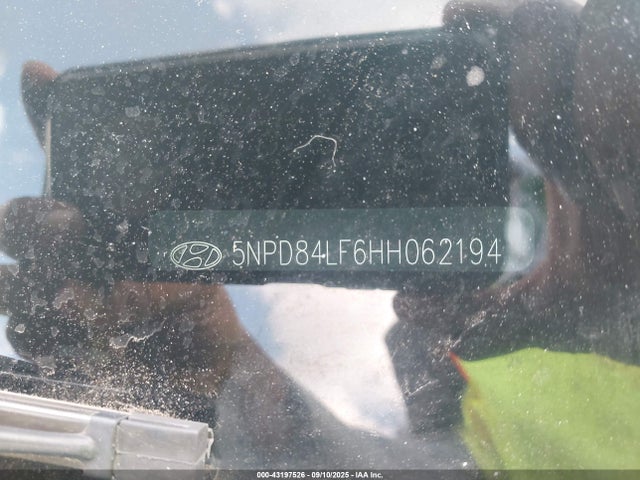 5NPD84LF6HH062194 Hyundai Elantra