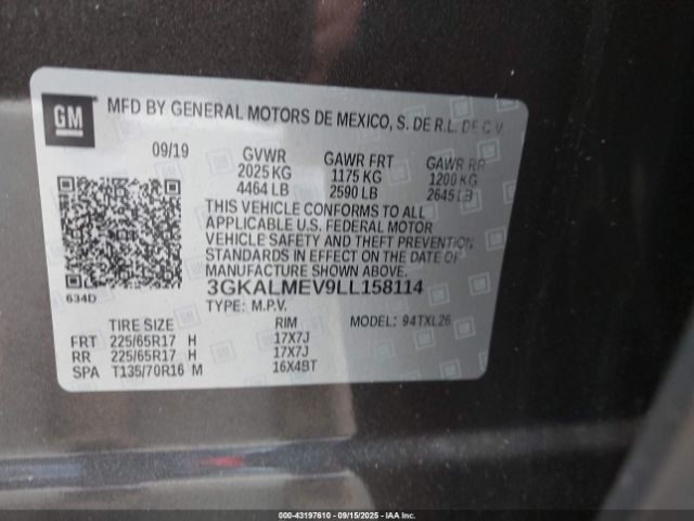 2020 GMC TERRAIN 3GKALMEV9LL158114 Photo 8