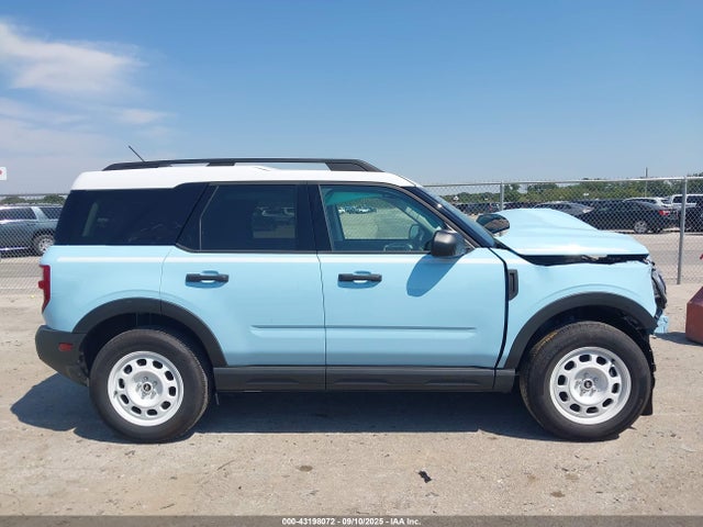 2025 Ford Bronco Sport Heritage მანქანა იყიდება აუქციონზე, vin: 3FMCR9GN0SRE23684, აუქციონის ნომერი: 43198072