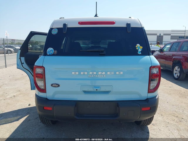 2025 Ford Bronco Sport Heritage მანქანა იყიდება აუქციონზე, vin: 3FMCR9GN0SRE23684, აუქციონის ნომერი: 43198072