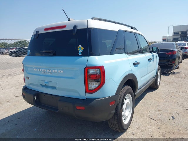 2025 Ford Bronco Sport Heritage მანქანა იყიდება აუქციონზე, vin: 3FMCR9GN0SRE23684, აუქციონის ნომერი: 43198072