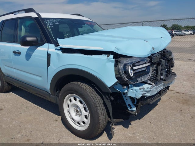 2025 Ford Bronco Sport Heritage მანქანა იყიდება აუქციონზე, vin: 3FMCR9GN0SRE23684, აუქციონის ნომერი: 43198072