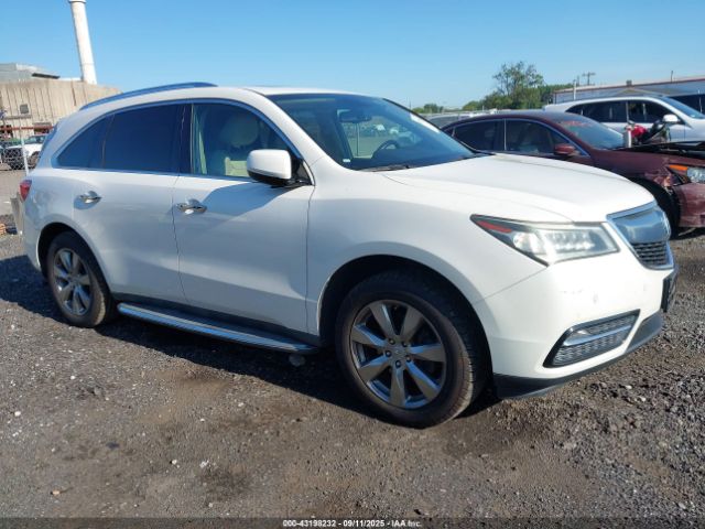 2014 ACURA MDX 5FRYD4H87EB002344 Photo 0