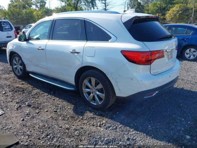 2014 ACURA MDX 5FRYD4H87EB002344 Photo 2