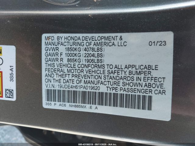 2023 ACURA INTEGRA 19UDE4H61PA019620 Photo 8