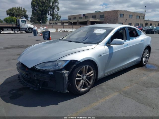 2014 TESLA MODEL S 5YJSA1H18EFP21006 Photo 1