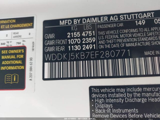 2014 MERCEDES-BENZ E 350 WDDKJ5KB7EF280771 Photo 8