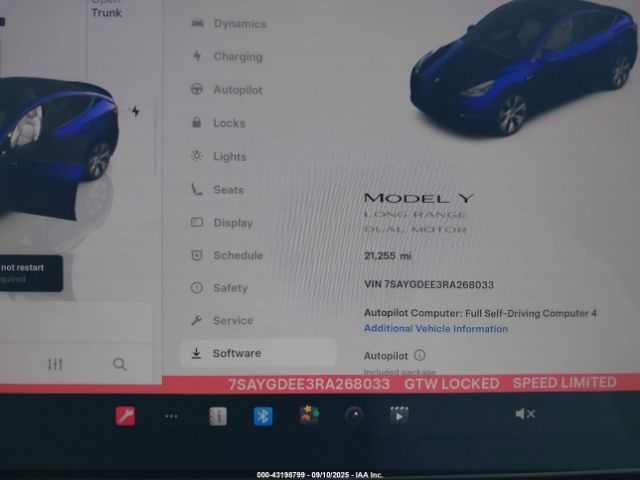 2024 TESLA MODEL Y 7SAYGDEE3RA268033 Photo 6