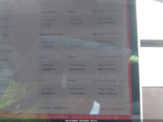 2022 TESLA MODEL Y 7SAYGDEF4NF452094 Photo 6