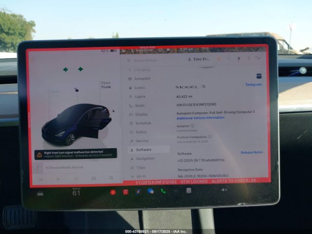 2022 TESLA MODEL 3 5YJ3E1EA3NF212082 Photo 6