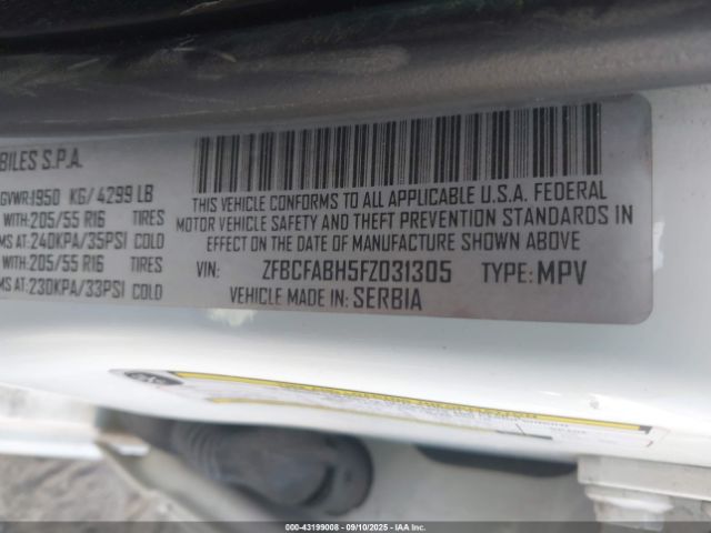 2015 FIAT 500L ZFBCFABH5FZ031305 Photo 8