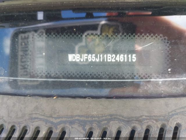 2001 MERCEDES-BENZ E 320 WDBJF65J11B246115 Photo 8