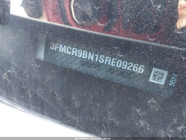 3FMCR9BN1SRE09266 Ford dragon
