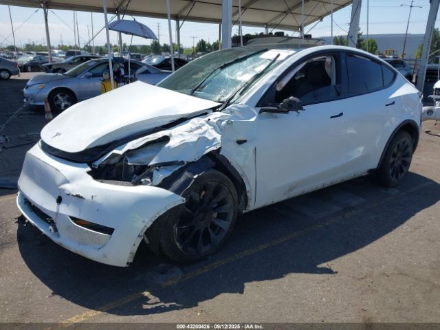 2021 TESLA MODEL Y 5YJYGAEEXMF158832 Photo 1